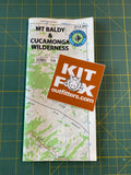 Mt Baldy-Cucamonga Wilderness Map