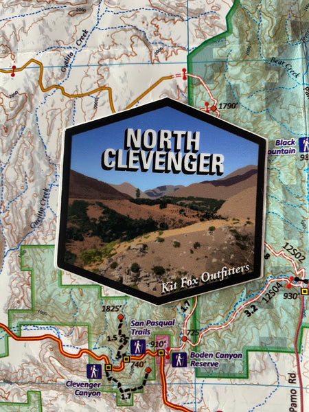 North Clevenger Sticker