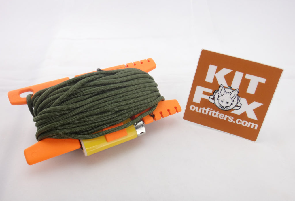 Tricorne Spool Tool (Z Green) Paracord Spool - Paracord Accessories and  Tools - Paracord Tools - Titan Survival - Bug