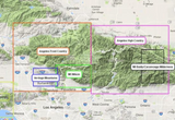 Mt Baldy-Cucamonga Wilderness Map